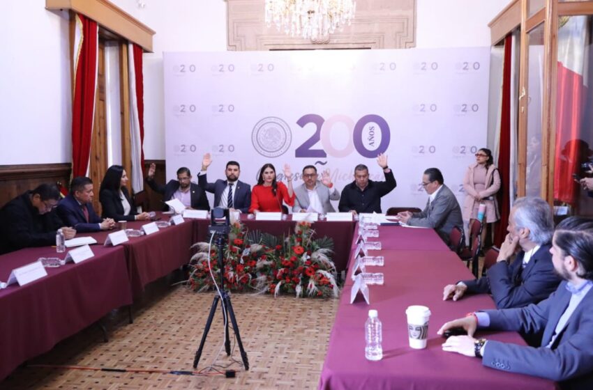  Trabajará Legislativo para preservar el sistema electoral en Michoacán