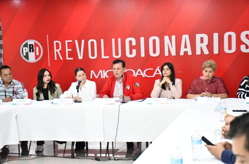  PRI Michoacán entregará buenas cuentas en Irimbo: Memo Valencia