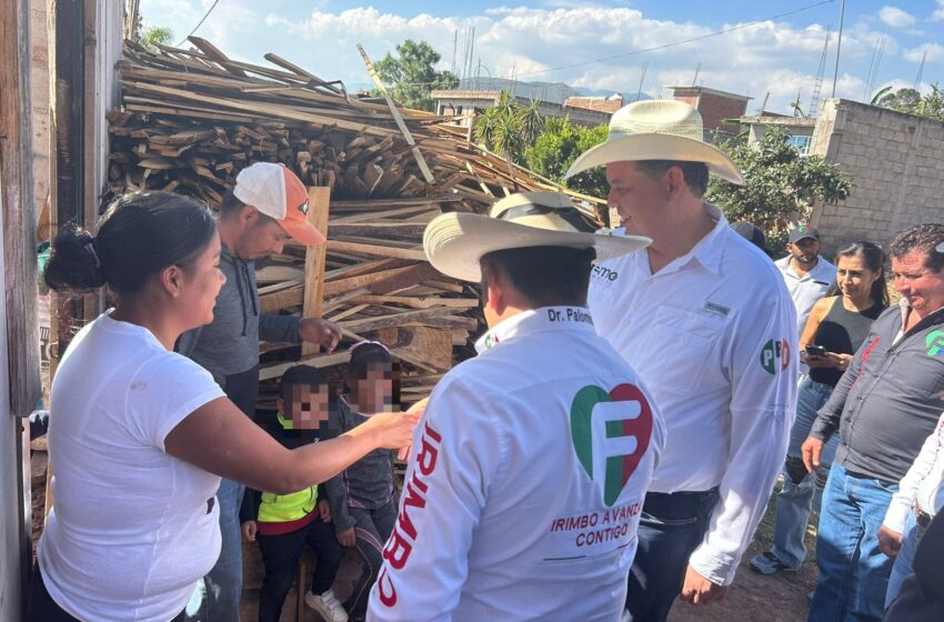  Memo Valencia cumple una semana en campaña por Irimbo