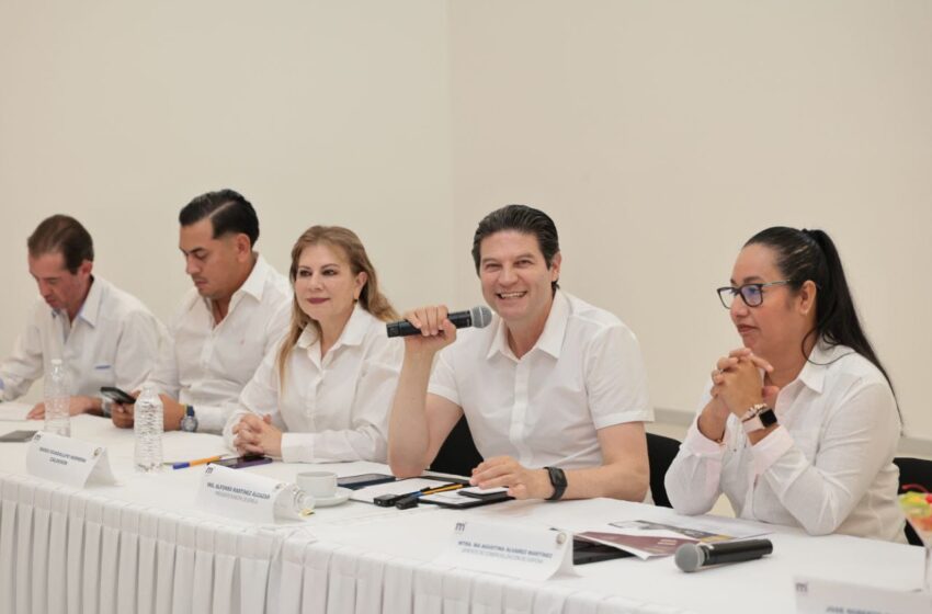  Promueve Alfonso Martínez, mayor inversión para el desarrollo