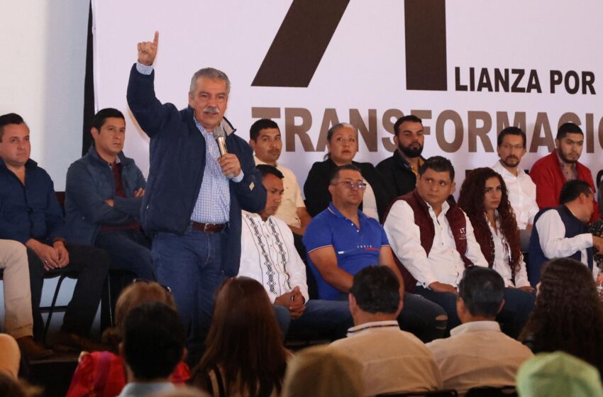  Democratizar Michoacán, objetivo de Raúl Morón y liderazgos para asamblea de Morena