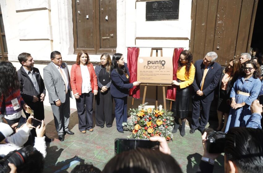  Trabaja 76 Legislatura en la erradicación de la violencia contra la mujerSe instalaron en el Palacio