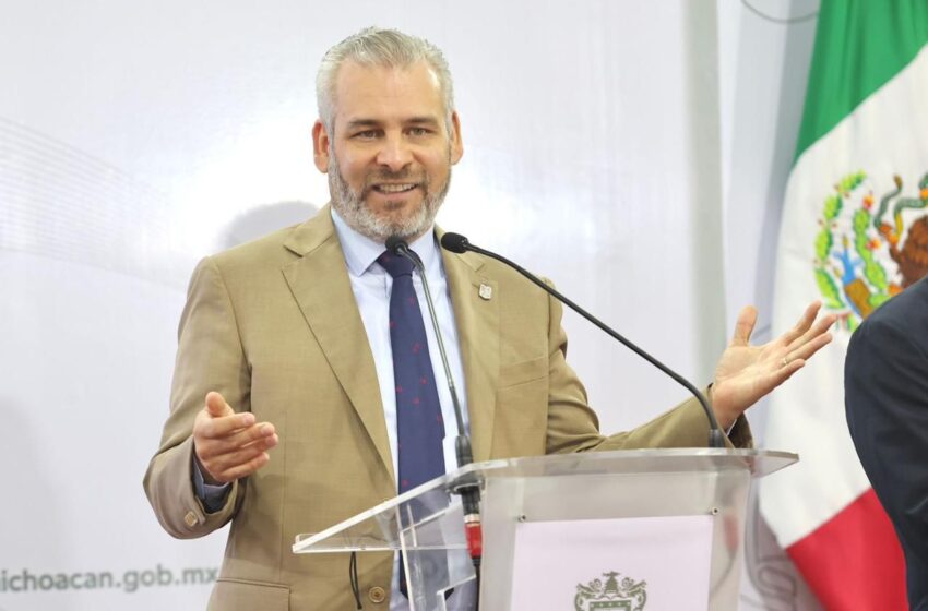  Celebra Bedolla aprobación de reforma constitucional en favor de la UMSNH