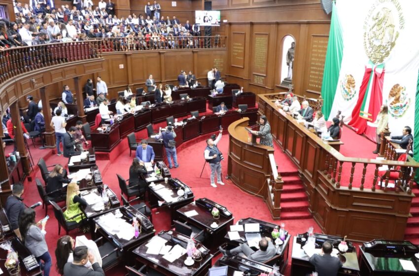  Congreso del Estado presenta Agenda Legislativa en favor de Michoacán