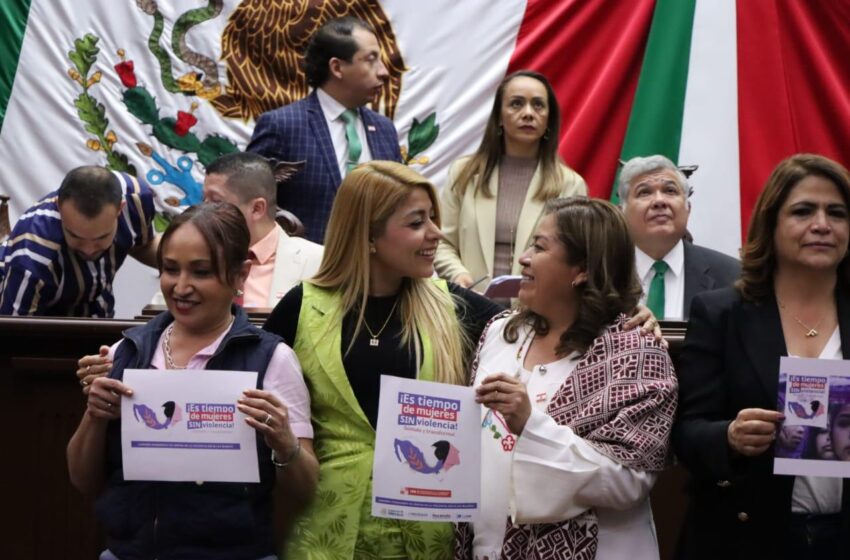 Diputados se unen a campaña “Es Tiempo de Mujeres SIN Violencia”