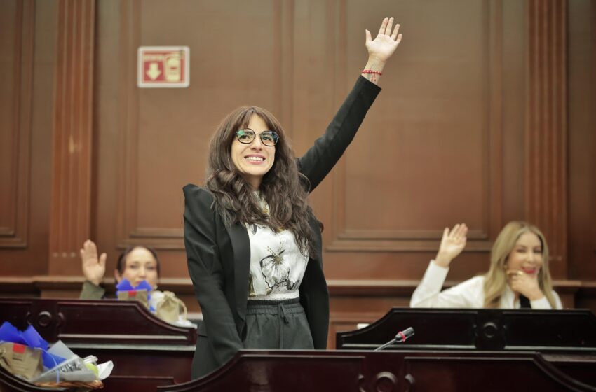  Giulianna Bugarini: Cada peso aprobado es una inversión que cambiará la vida de los morelianos