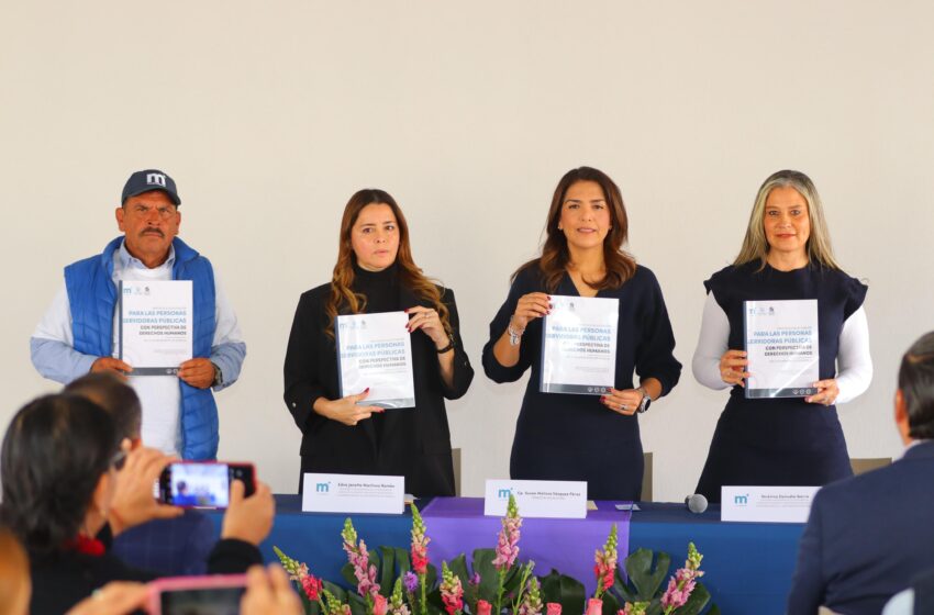 Morelia, primer municipio en Michoacán con protocolo de actuación en materia de Derechos Humanos