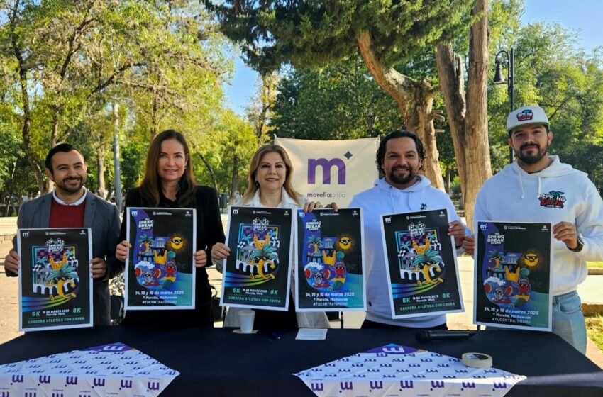  Gobierno de Morelia anuncia los Spring Break Games 2025