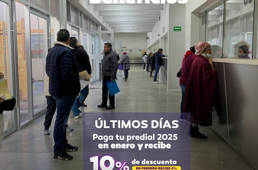  Gobierno de Morelia invita a aprovechar el 10% de descuento al pagar el Predial, en enero