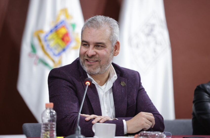  Bedolla firmará convenios de seguridad y desarrollo económico con Jalisco y Guanajuato