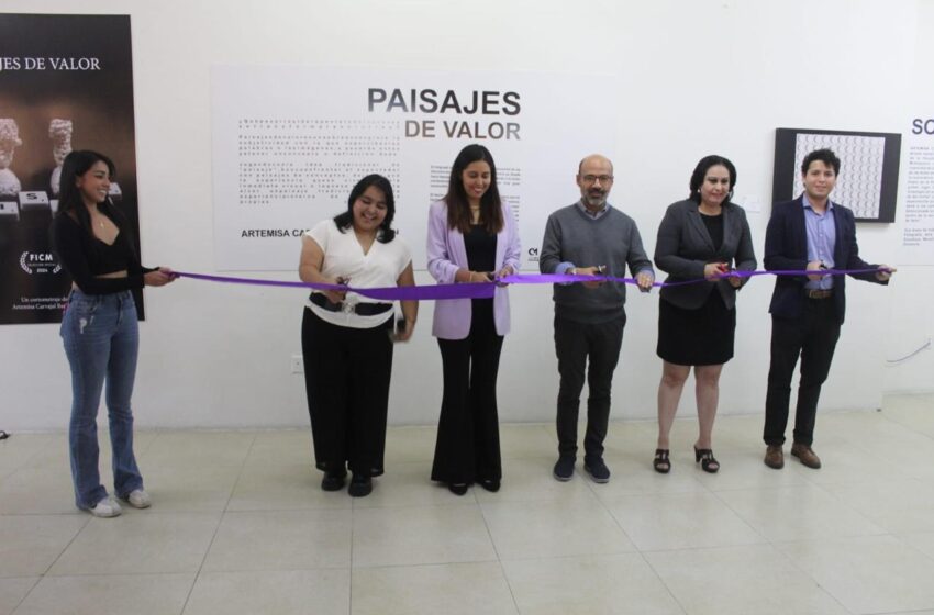  SeCultura y Colegio de Morelia inauguran exposición ‘Paisajes de valor’