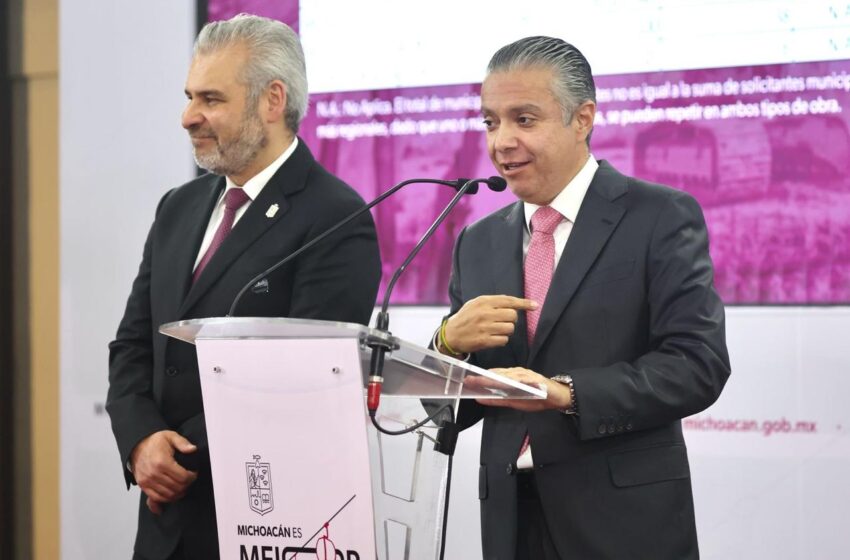  Recibe Gobierno estatal 251 proyectos para obras municipales y regionales: Bedolla