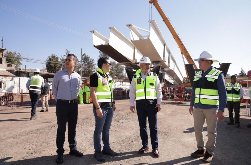  En abril quedará listo el paso superior de Villas del Pedregal: Bedolla