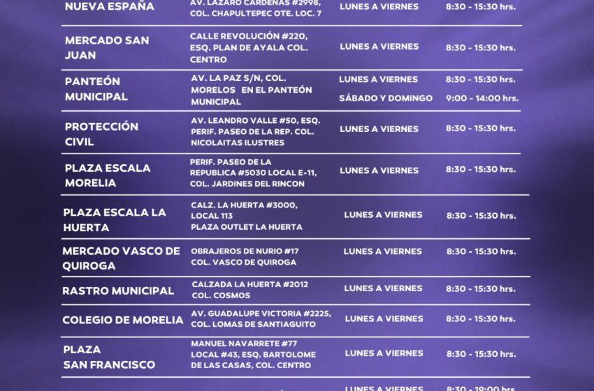  Ayuntamiento de Morelia continúa con descuentos en impuesto predial 2025 en febrero