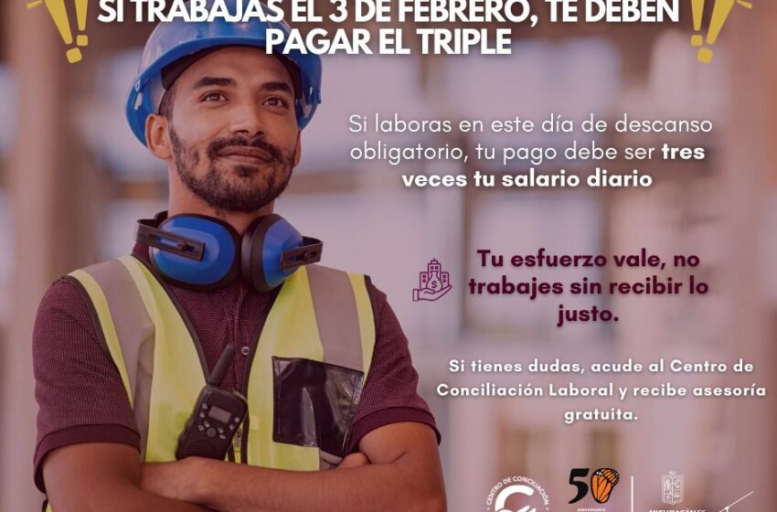 ¿Cuánto deben pagarte si trabajas en día festivo? El Centro de Conciliación Laboral te orienta