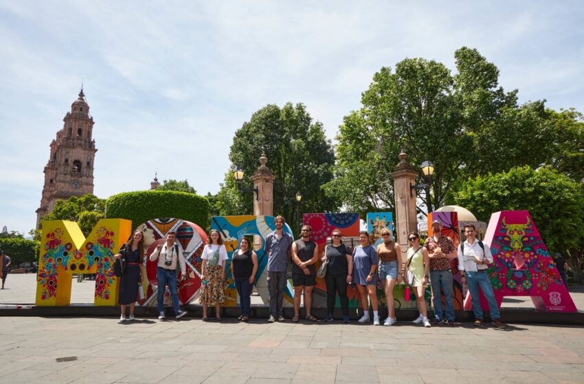  Observatorio Turístico de Ciudades Patrimonio, reporta incremento en turistas internacionales en Morelia