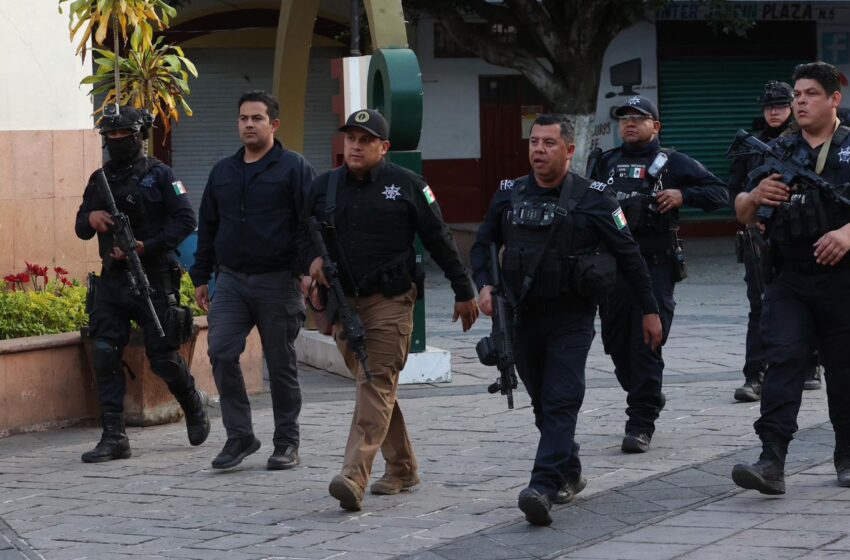  Refuerzan federación y estado seguridad en Queréndaro: SSP