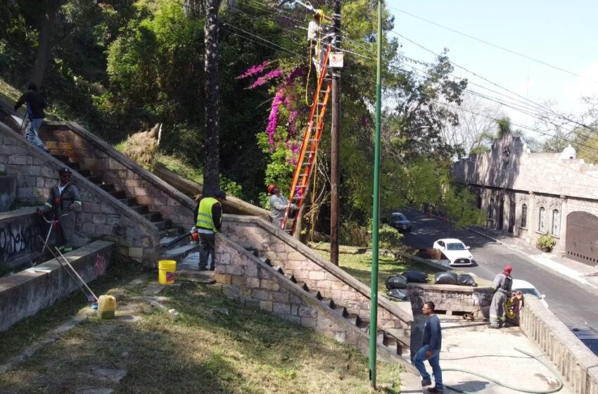  Morelia Brilla Más con Jornada Integral en las Escaleras de Santa María