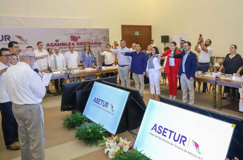  Nombran a Roberto Monroy vicepresidente de la Asociación de Secretarios de Turismo de México