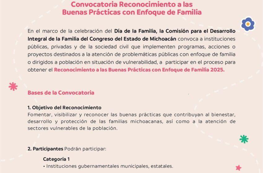  Invitan diputadas Tere Herrera y Belinda Hurtado a participar en convocatoria por la familia