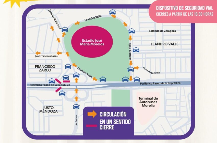  ¡Toma precauciones! Habrá cierres vehiculares por concierto de Chayanne en el Morelos