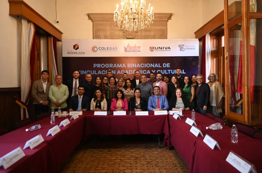  Vanhe Caratachea plantea plataforma digital a comunidad migrante en Encuentro Binacional de Vinculación Académica en el Congreso