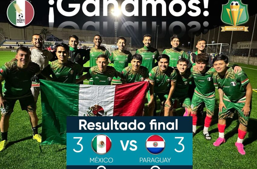  Con jugadores morelianos, se corona en España la Selección Mexicana de Fútbol 7