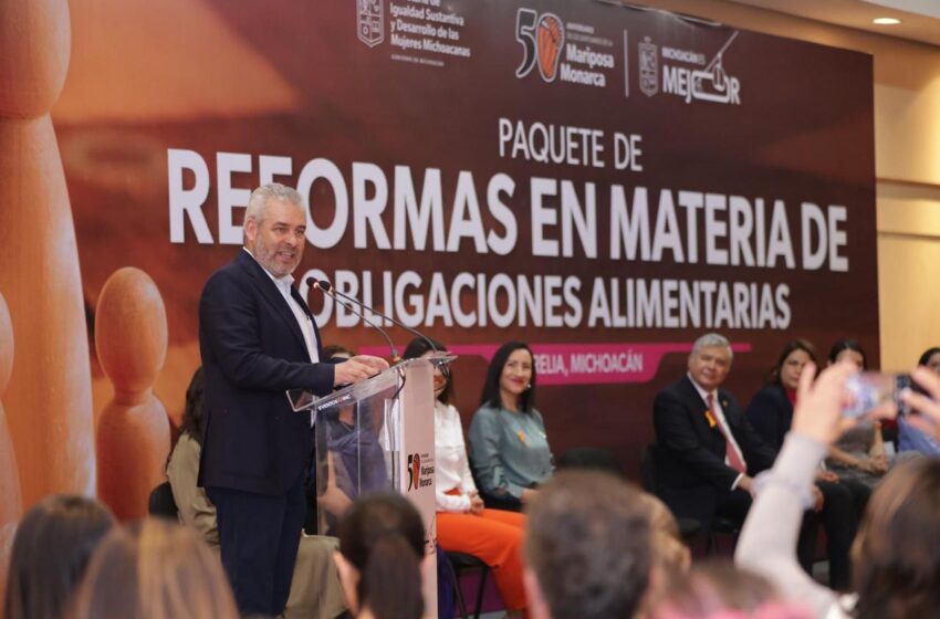  Con reforma de Bedolla deudores alimentarios no serán servidores públicos