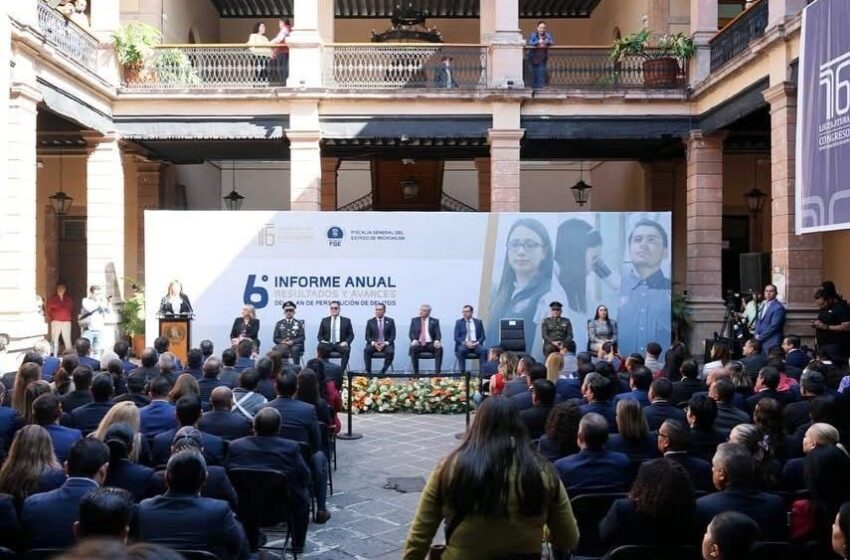  Labor interinstitucional coloca a MIchoacán como un estado con menor impunidad: Brissa Arroyo