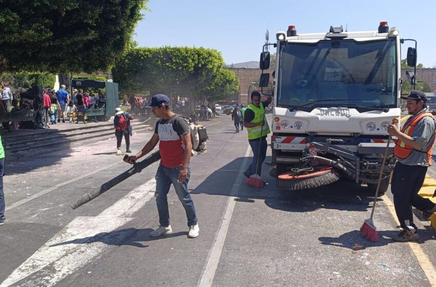  Tras inicio del Carnaval del Torito de Petate, se retiran más de 3 toneladas de basura: SLyT