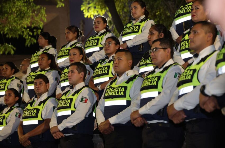  Entrega Alfonso Martínez chalecos balísticos a Policía Morelia