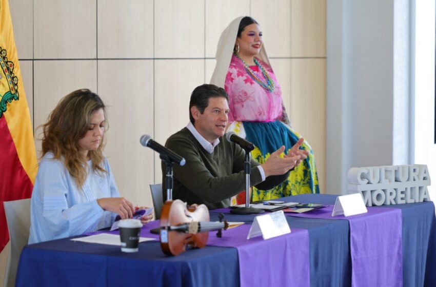  Alfonso Martínez presenta “La Carte Cultural de Morelia”