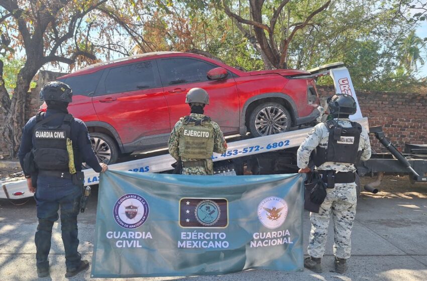  Aseguran a cinco personas armadas y más de 2 mil cartuchos, en Apatzingán: SSP