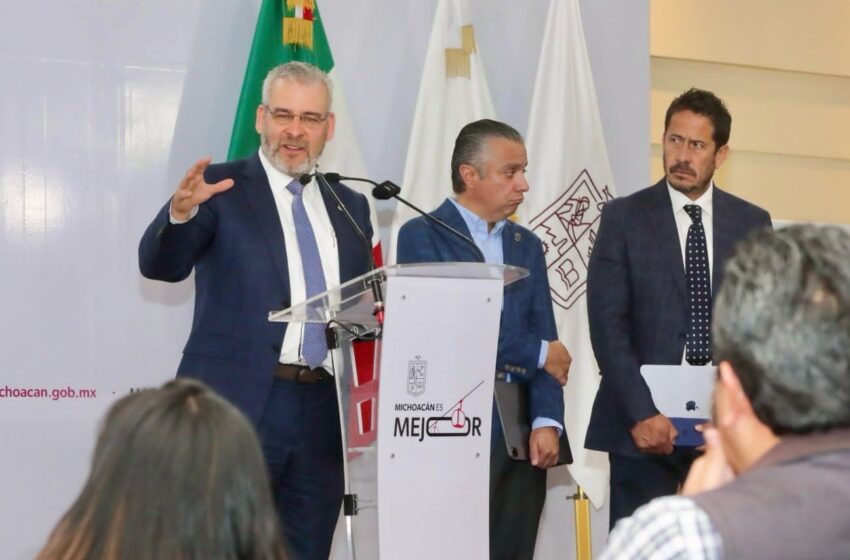  Gobierno de Michoacán invierte más de 20 mil mdp en infraestructura: Bedolla