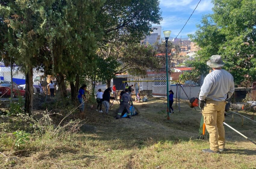  Gobierno de Morelia realiza jornada de limpieza en Las Torrecillas