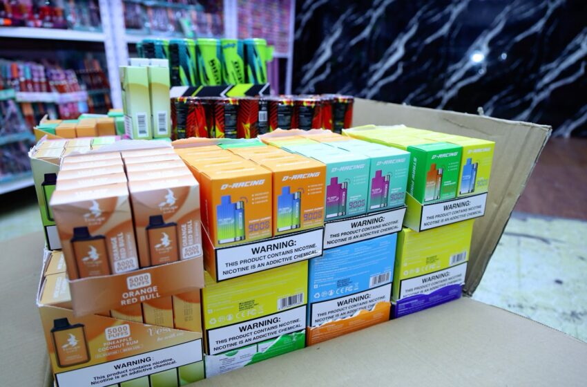  Asegura Coepris más de 6 mil dispositivos de vapeo en Morelia