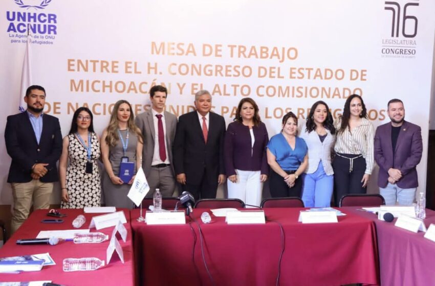  Reforzar trabajo por la protección a personas desplazadas debe ser permanente: Xóchitl Ruiz