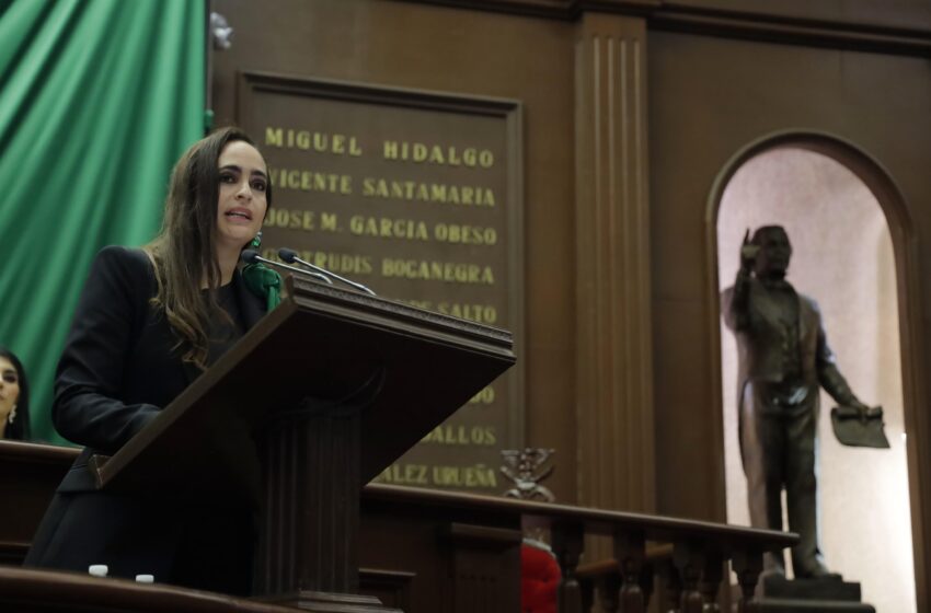  Propone Sandra Arreola sancionar por igual la tentativa de feminicidio y el feminicidio en Michoacán