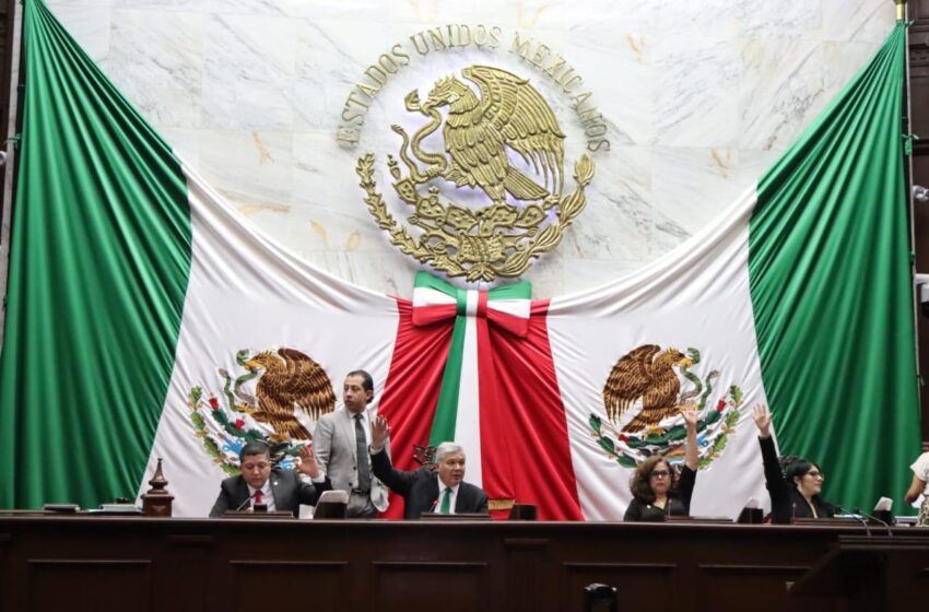  Congreso michoacano aprueba minuta para simplificación administrativa