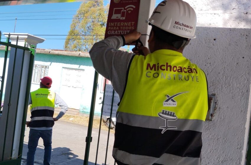 En abril, Michoacán contará con más de 4 mil puntos de internet gratuito