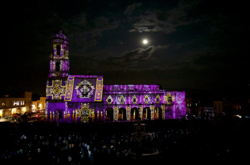  Videomapping, listo con temática de Semana Santa en Morelia
