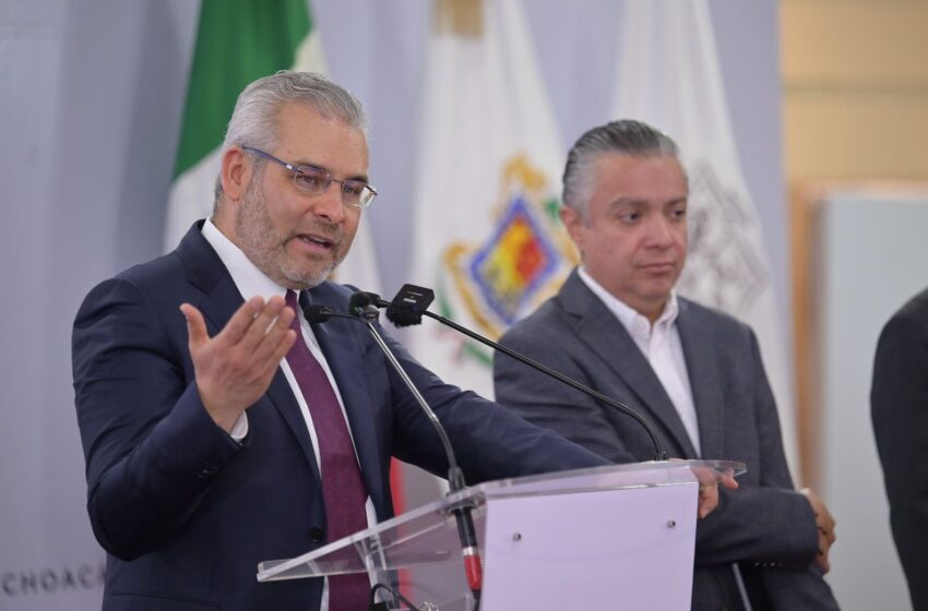  Crece infraestructura de la Michoacana con 300 mdp de inversión histórica: Bedolla