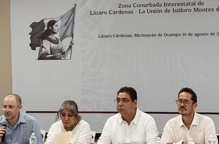  Avanza consolidación del Polo de Desarrollo de Lázaro Cárdenas en reunión interestatal: Sedeco