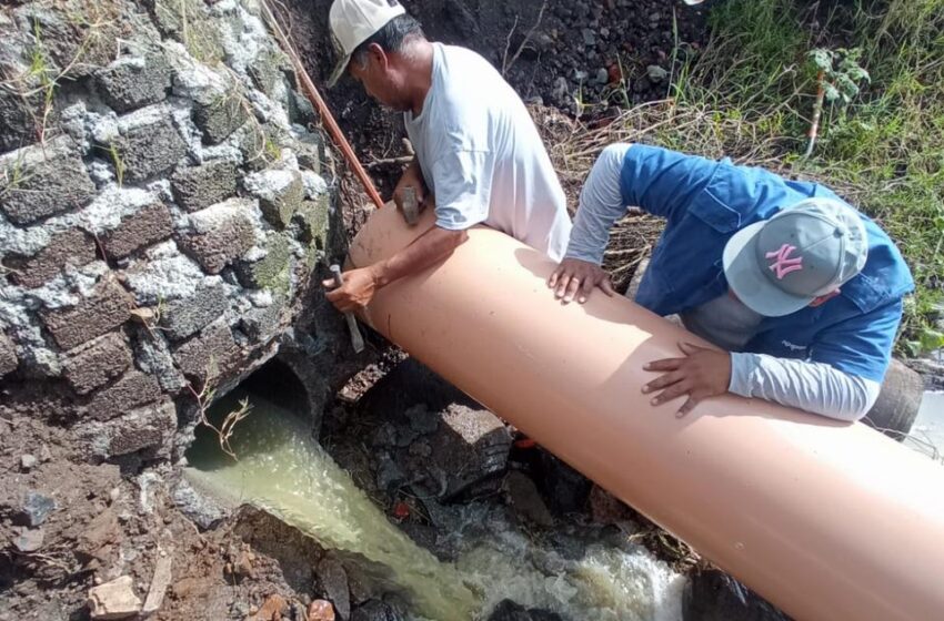 Ooapas rehabilita infraestructura sanitaria en la zona poniente de la Morelia