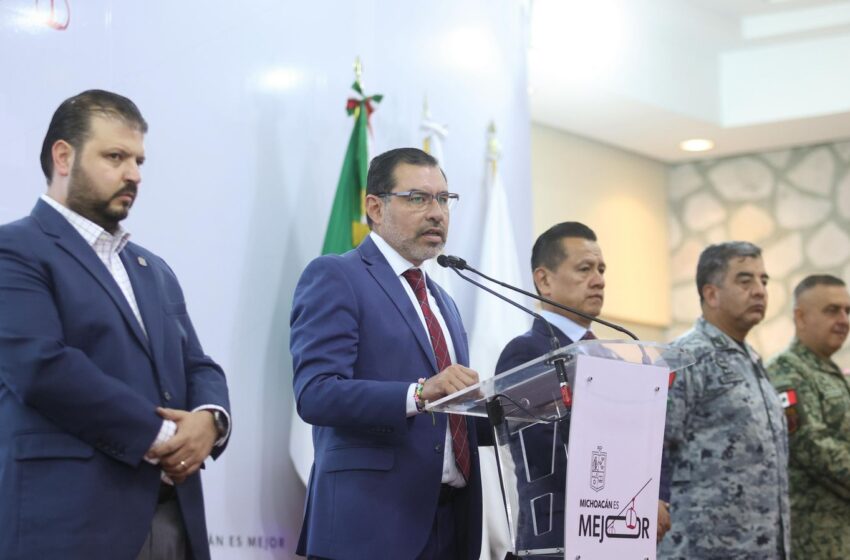  Michoacán con tendencia a la baja en homicidio doloso en los últimos 9 meses: SSP