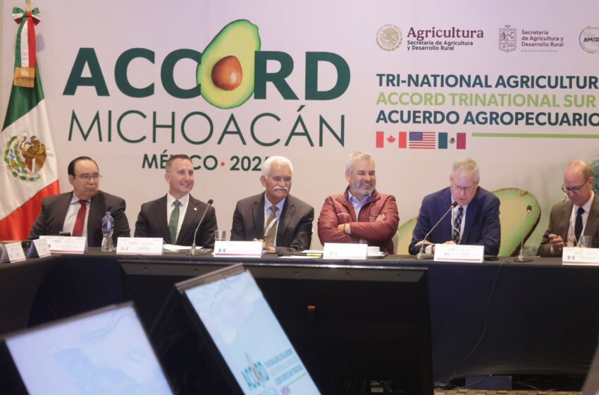  Con Acuerdo Agropecuario Trinacional se reafirma alianza comercial entre México, EU y Canadá: Bedolla