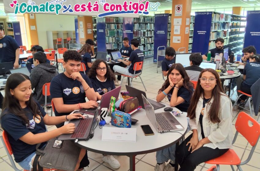  Estudiantes Conalep ganan segundo lugar en concurso tecnológico