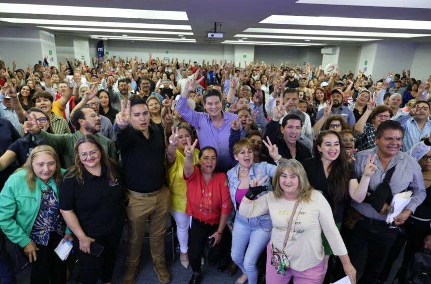  Nosotros sí creemos en los líderes de las colonias: Alfonso Martínez