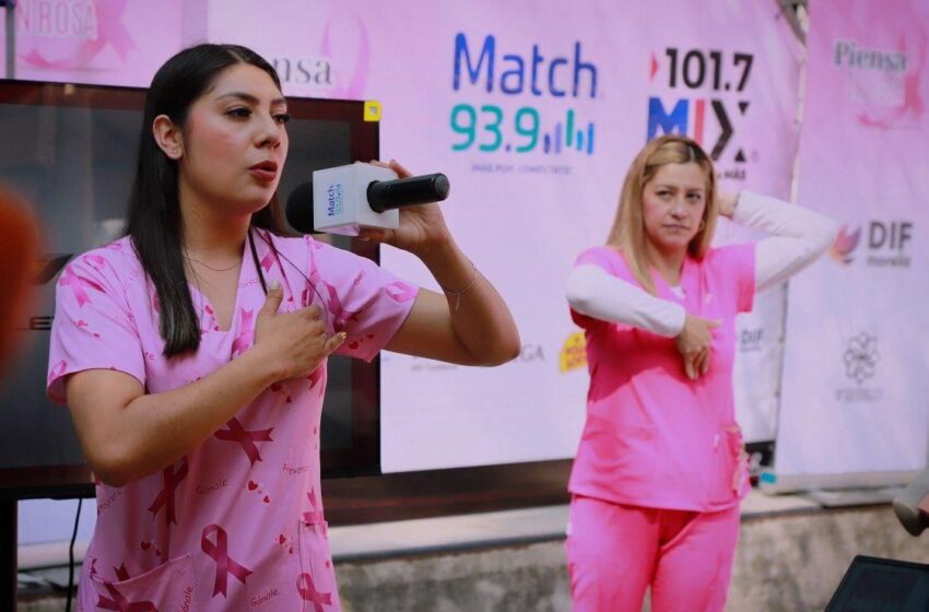 Octubre se vistió de rosa con más de 8 mil mastografías gratuitas realizadas: SSM