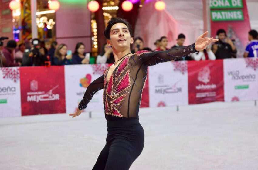  Este sábado arranca la Villa Navideña con pista de hielo y espectáculo de patinaje: Sectur